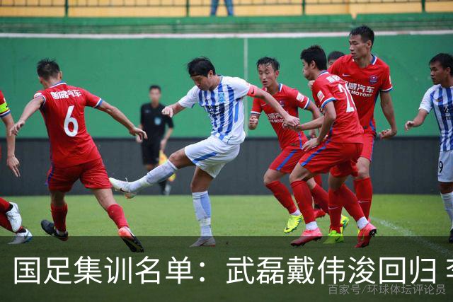国足集训名单：武磊戴伟浚回归 李昊首次入围